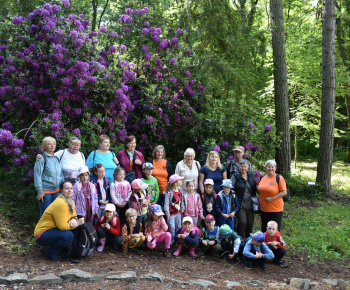 31.5.2024 Arborétum s predškolákmi.