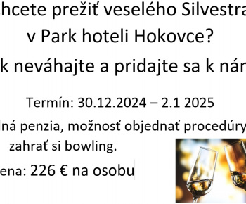 Silvester 2024 v Hokovciach.